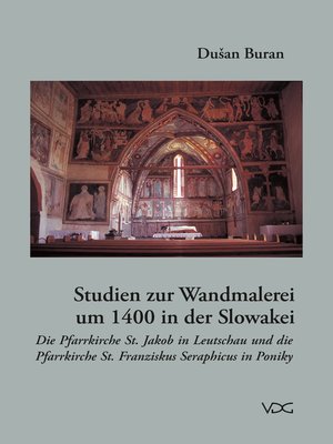 cover image of Studien zur Wandmalerei um 1400 in der Slowakei